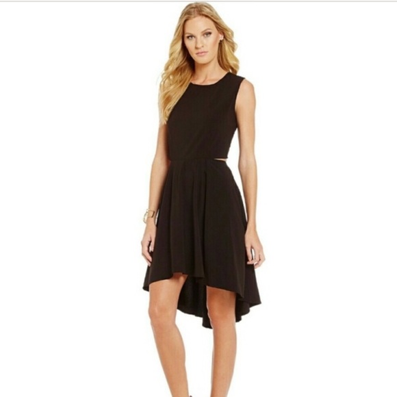 NWT Nordstrom Chelsea & Violet Black Dress S - Picture 2 of 7
